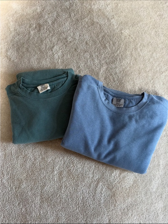 Comfort Colors Tops - NWOT Comfort Colors Set of Two Crewneck Sweatshirts